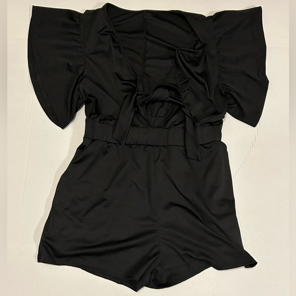 SHEIN black one piece romper, size‎ 2XL. - Picture 1 of 5